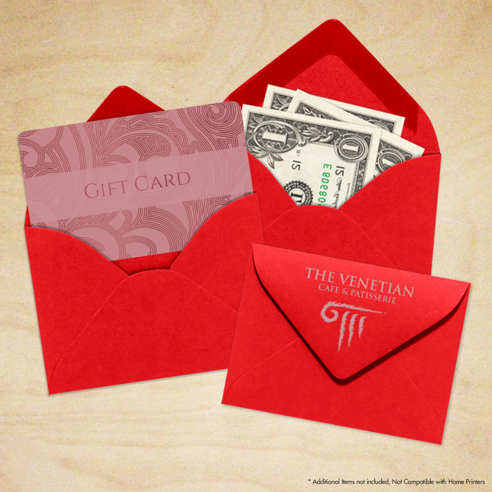 Ruby Red Happy Holidays 32lb #17 Mini Envelopes (2 11/16 x 3 11/16)