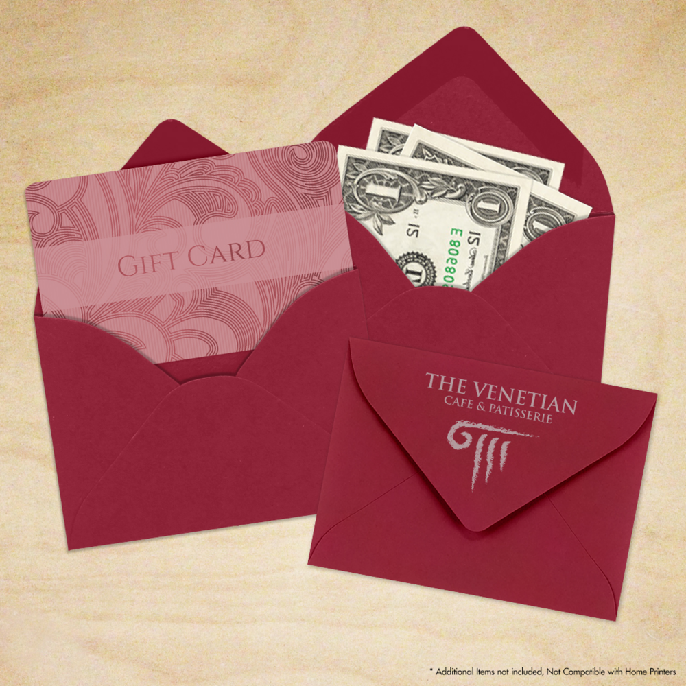 Garnet Dark Red 32lb #17 Mini Envelopes (2 11/16 x 3 11/16)
