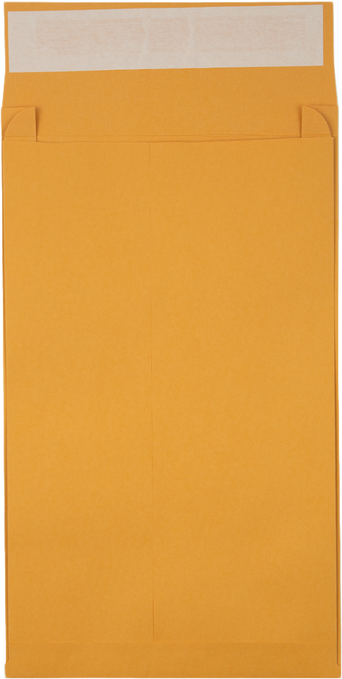Brown Kraft 40lb 10 x 15 x 2 Open End Envelopes with Peel & Seal