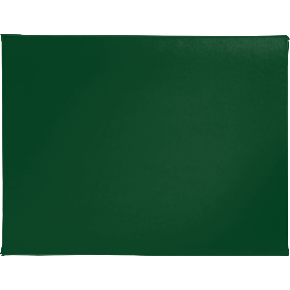 6 1/2 x 8 1/2 Landscape Padded Diploma Covers (Holds 6 x 8 Document) - Green