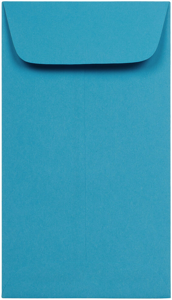 Pool Blue 32lb #5 1/2 Coin Envelopes (3 1/8 x 5 1/2)