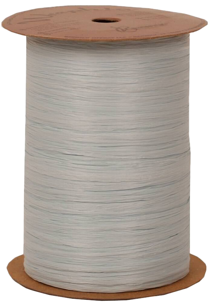 Baby Blue 1/4 Inch x 100 Yards Wraphia Ribbon
