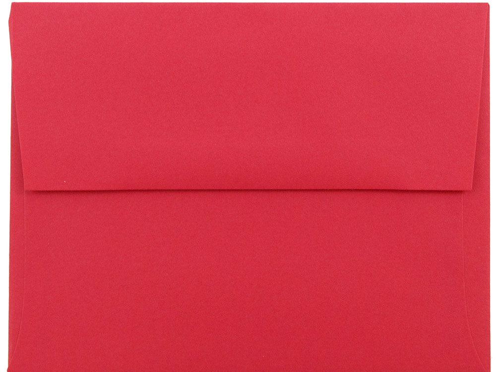 Red 24lb A2 Invitation Envelopes (4 3/8 x 5 3/4)