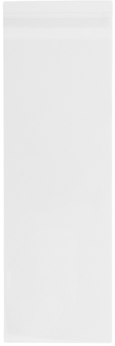 Clear 1.6mil #12 Open End Envelopes (4 3/4 x 11) with Peel & Seal