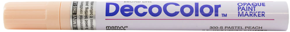 Pastel Peach Broad Line Opaque Paint Marker