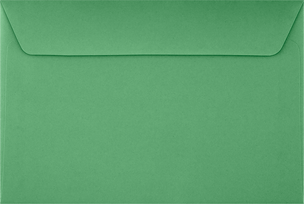 Holiday Green 32lb 6 x 9 Booklet Envelopes