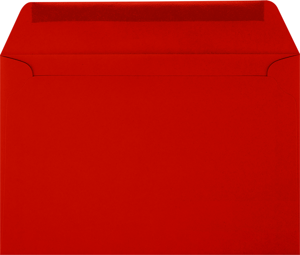 Red 24lb 6 x 9 Booklet Envelopes