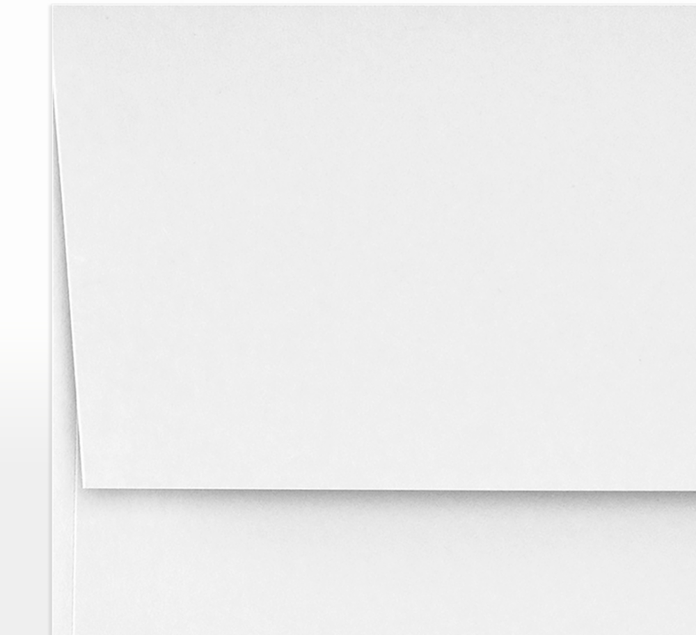 Premium White 32lb A1 Invitation Envelopes (3 5/8 x 5 1/8) with Peel & Seal