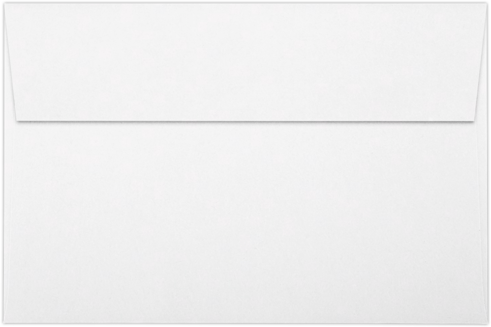 Premium White 32lb A9 Invitation Envelopes (5 3/4 x 8 3/4) with Peel & Seal