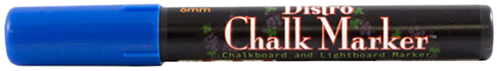 Blue Broad Point Chalk Marker