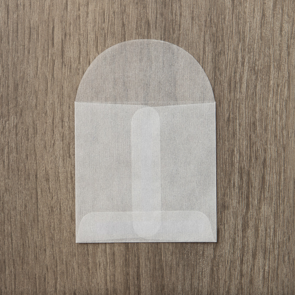 Glassine 30lb 2 3/4 x 2 3/4 Open End Envelopes