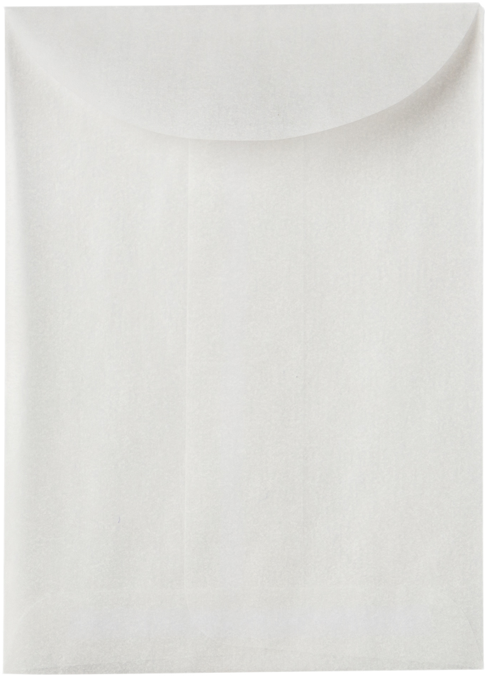 Glassine 30lb 2 3/4 x 3 3/4 Open End Envelopes