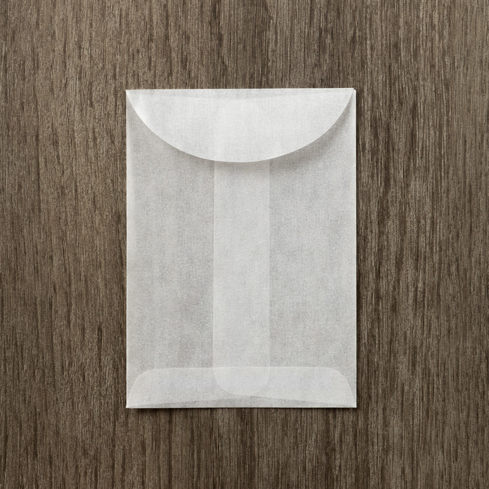 Glassine 30lb 2 3/4 x 3 3/4 Open End Envelopes