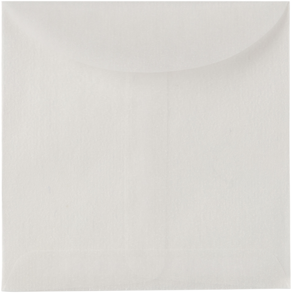 Glassine 30lb 3 1/2 x 3 1/2 Open End Envelopes