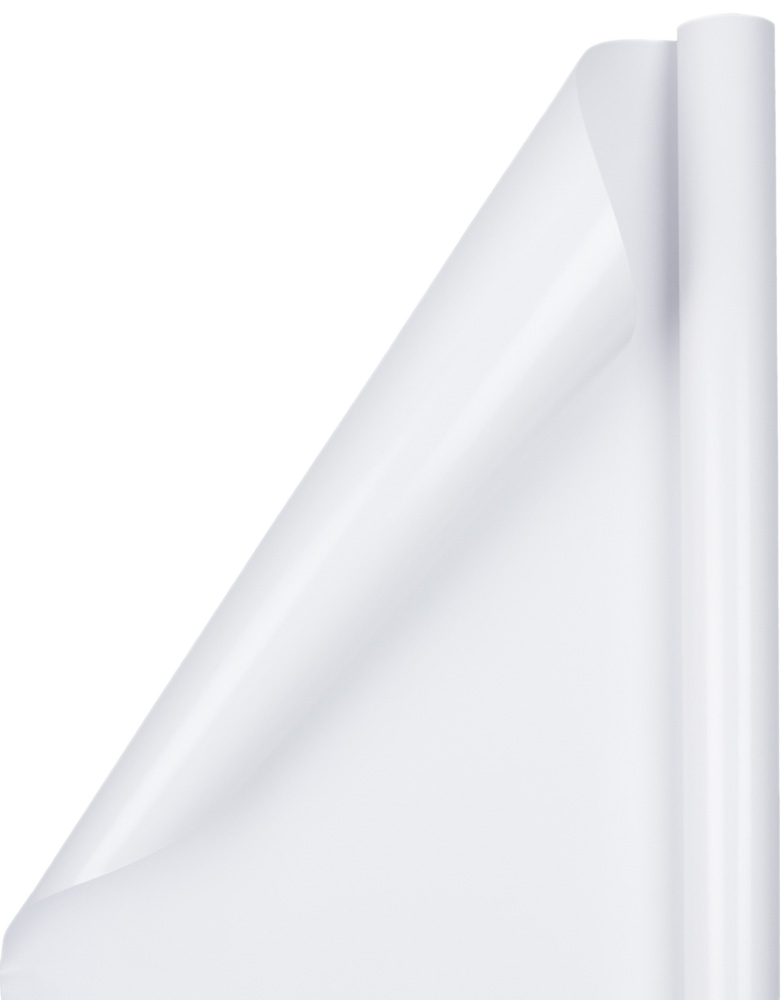 White Glossy Wrapping Paper Set (100 Sq Ft) - 4 Rolls