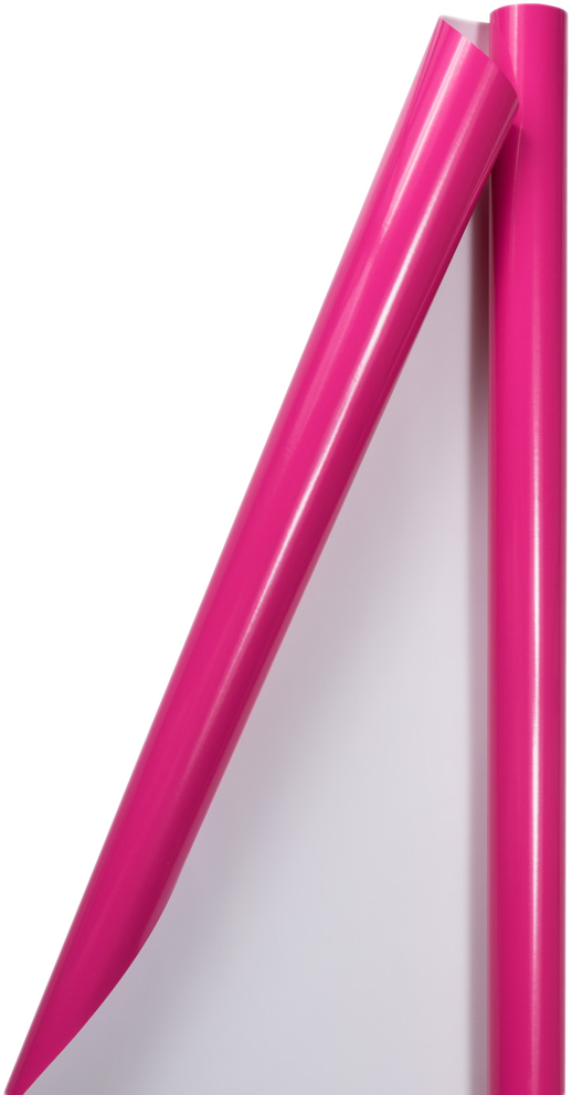 Fuchsia Glossy Wrapping Paper Set (100 Sq Ft) - 4 Rolls