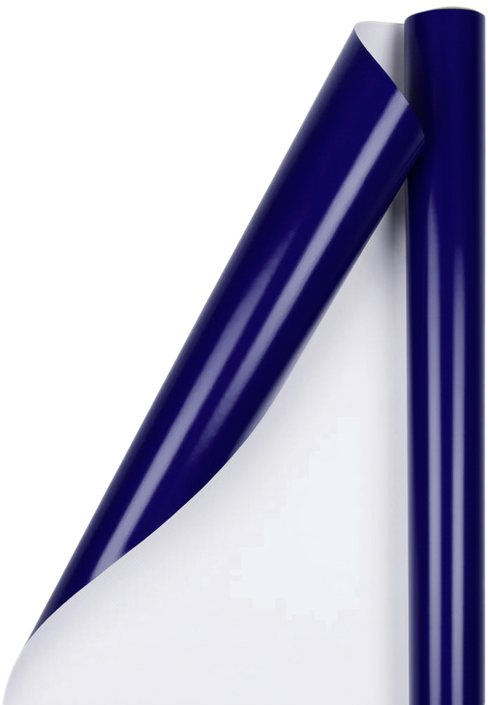 Dark Royal Blue Glossy Wrapping Paper Set (100 Sq Ft) - 4 Rolls