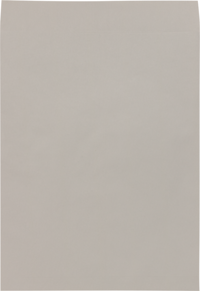 Gray Kraft 28lb 17 x 22 Open End Envelopes