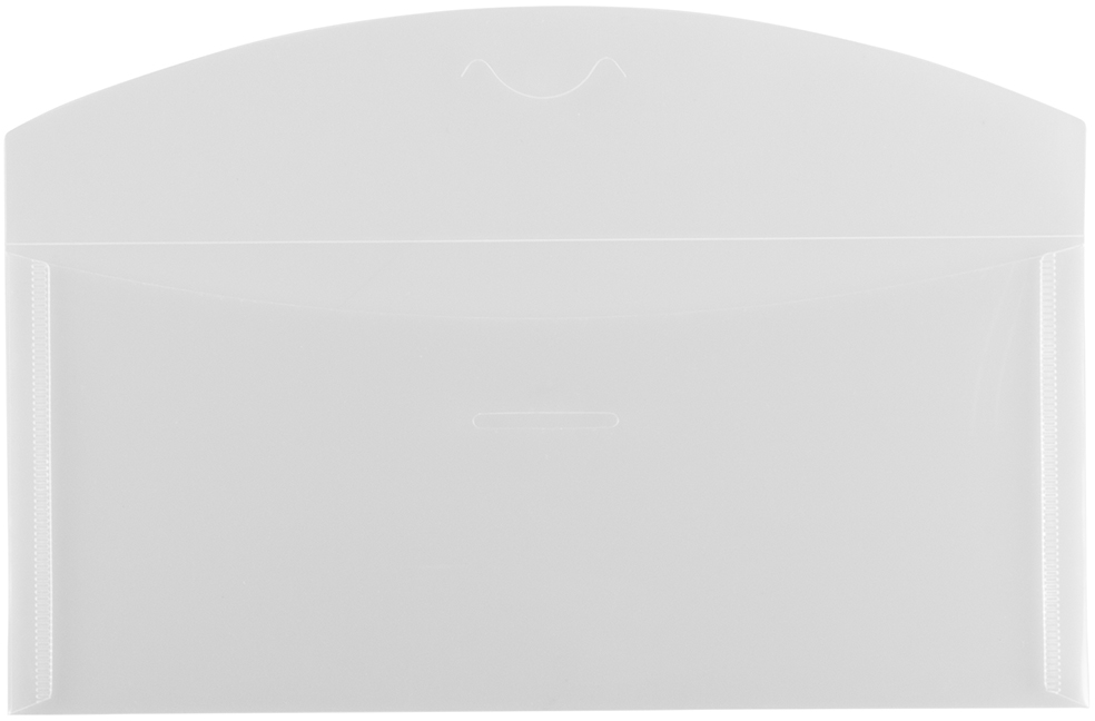 Clear #10 Business Envelopes (4 1/8 x 9 1/2) with Tuck Flap