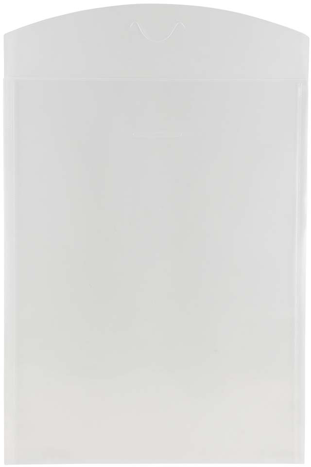 Clear 11 x 14 Open End Plastic Envelopes with Tuck Flap