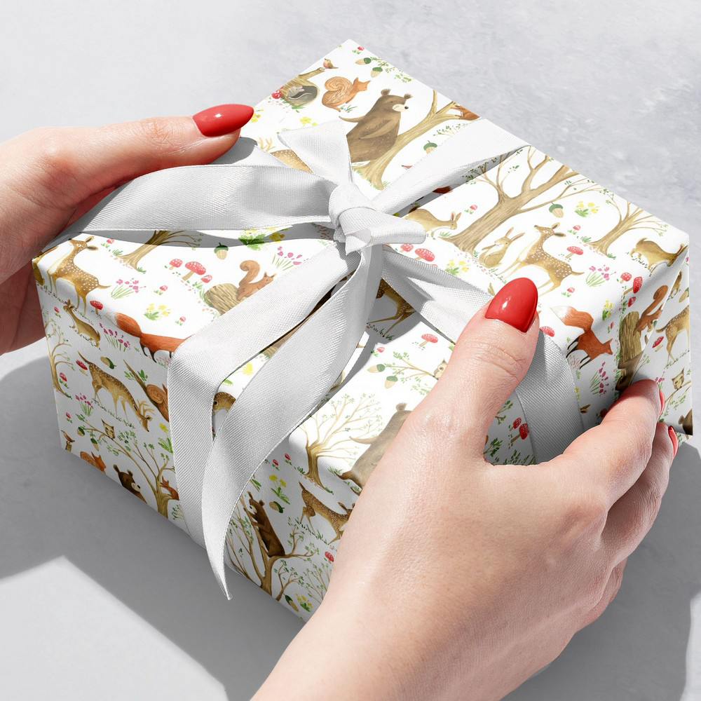 Fairytale Forest 30" x 208' Bulk Wrapping Paper (520 Sq Ft)