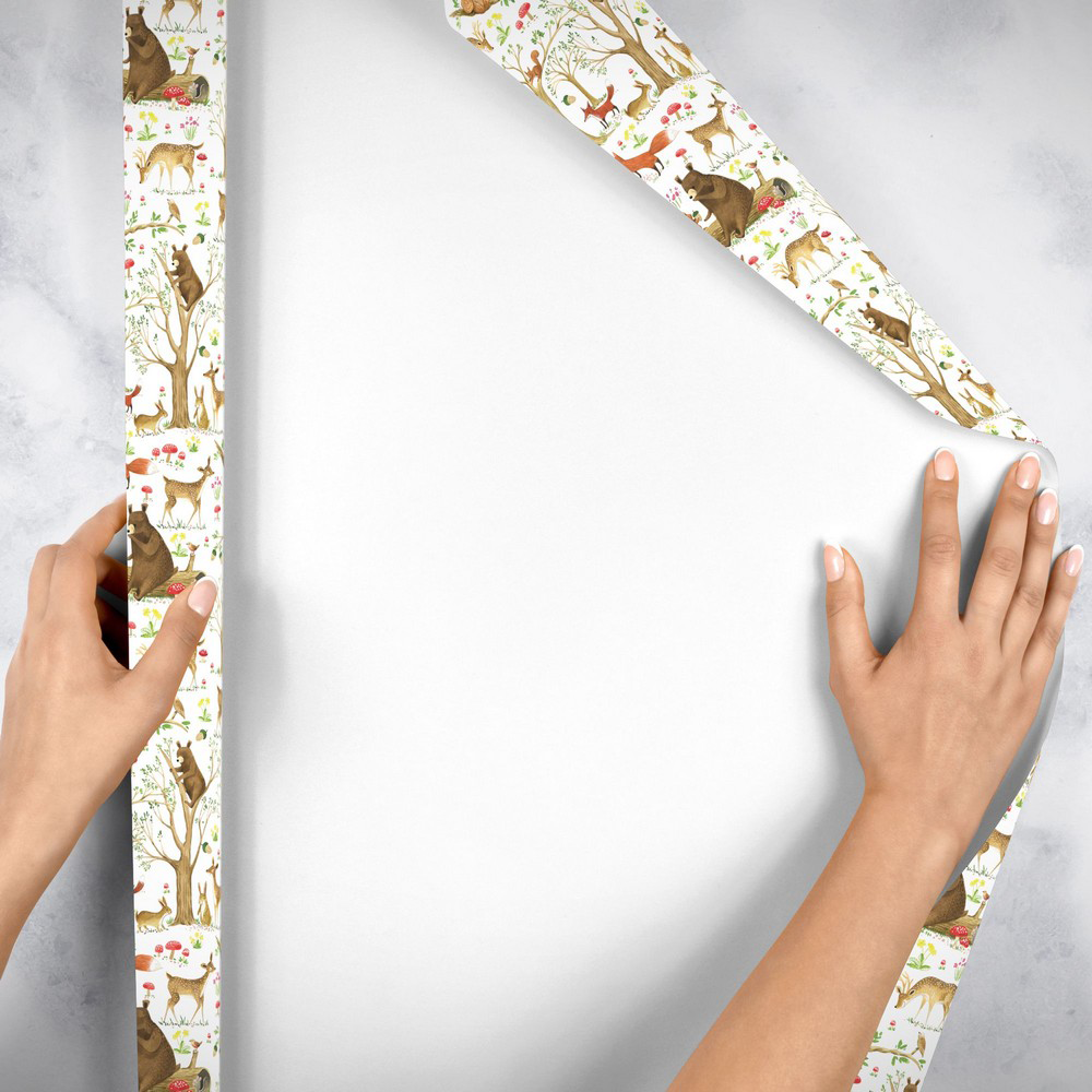 Fairytale Forest 30" x 208' Bulk Wrapping Paper (520 Sq Ft)