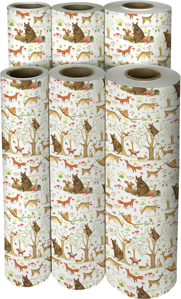 Fairytale Forest 30" x 208' Bulk Wrapping Paper (520 Sq Ft)