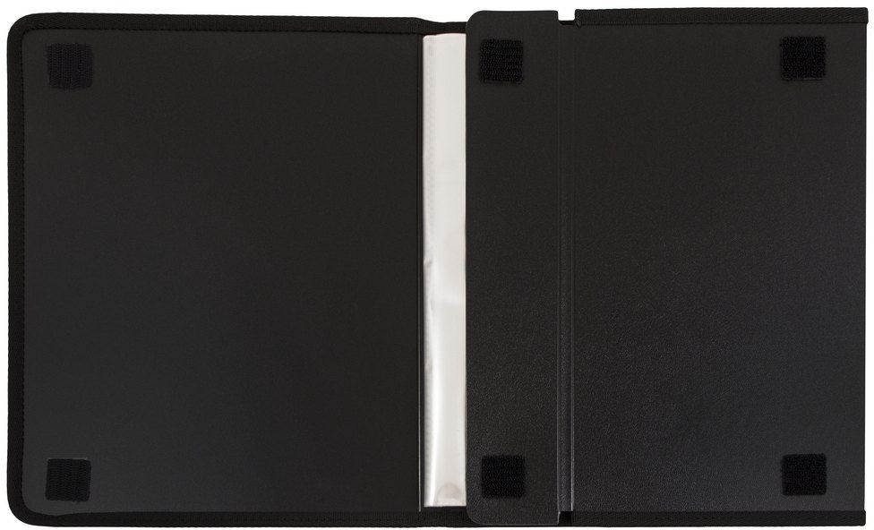 Black Easel Fold 9 x 12 Display Book - 12 Pages