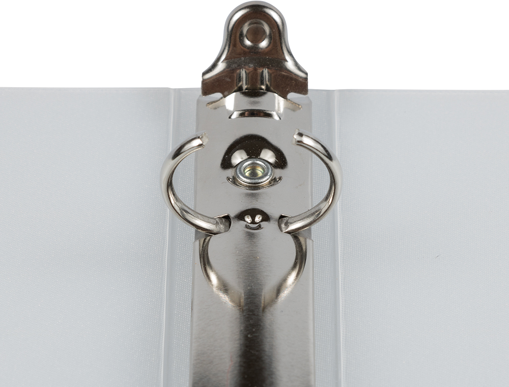 Clear Frosted Plastic 3/4 Inch 3-Ring Binder