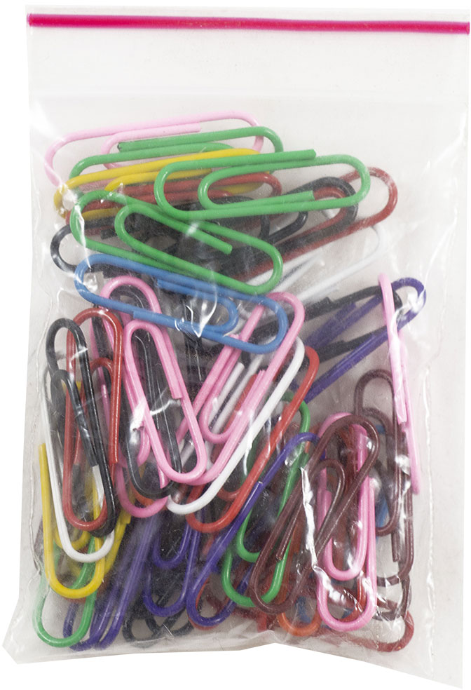 Assorted Regular Paper Clips - 25 Pack