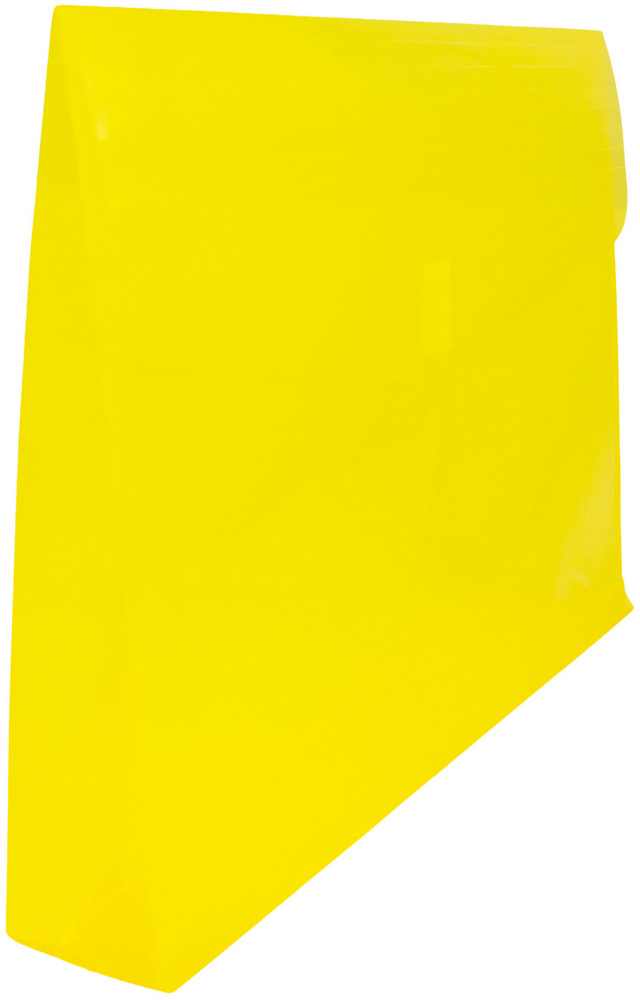 Yellow Letter Booklet with 2" Expansion Plastic Envelopes (9 3/4 x 13) with Hook and Loop Closure