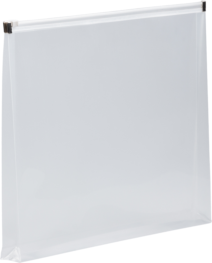 Clear Letter Booklet Plastic Envelopes (9 3/4 x 13) with Zip Closure