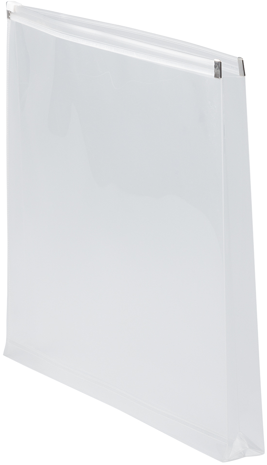 Clear Letter Booklet Plastic Envelopes (9 3/4 x 13) with Zip Closure
