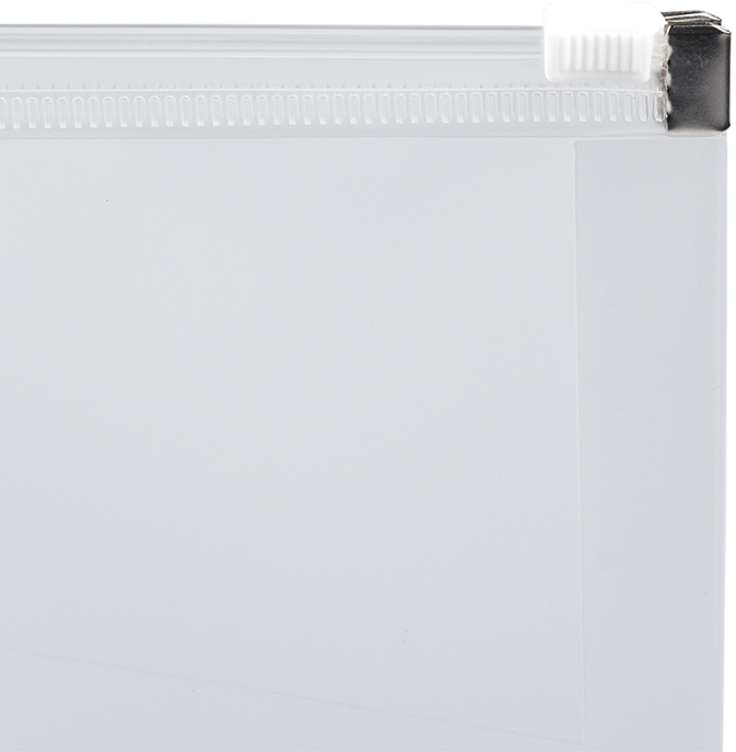 Clear Letter Booklet Plastic Envelopes (9 3/4 x 13) with Zip Closure