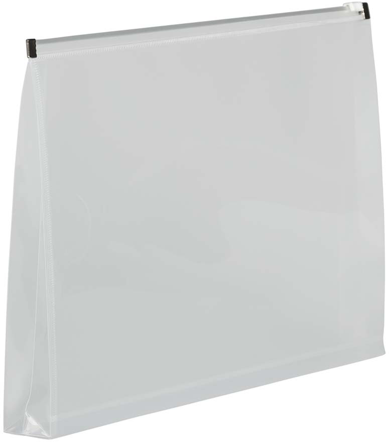 Clear Legal Booklet Plastic Envelopes (9 3/4 x 14 1/2) with Zip Lock Closure