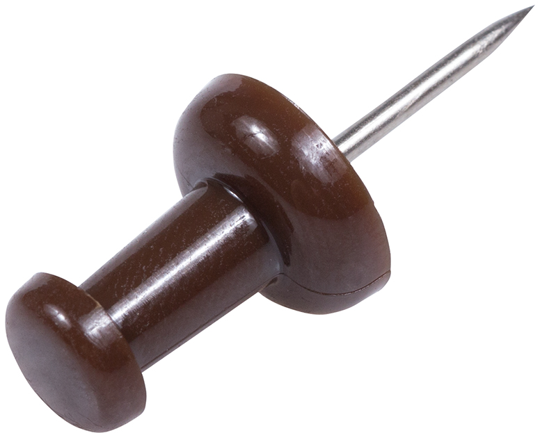 Chocolate Pushpins - 100 Pack