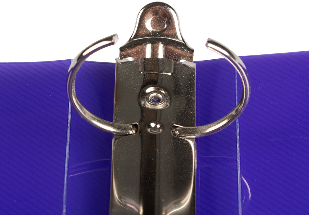 Purple Plastic 1 1/2 Inch 3-Ring Binder