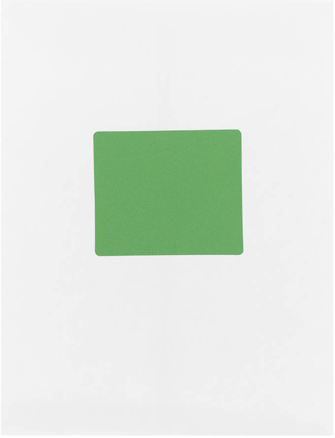 Green 3 1/3 x 4 Shipping Labels