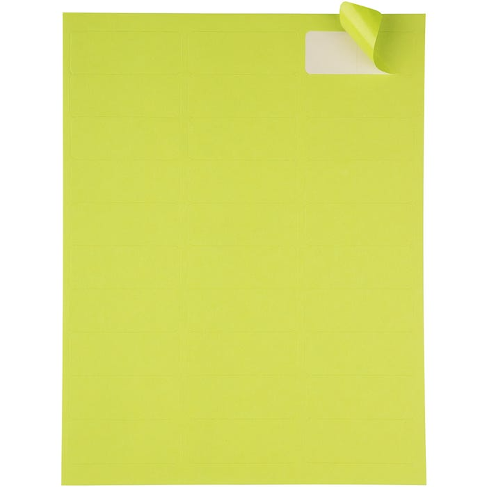 Assorted 1 x 2 5/8 Return Address Labels