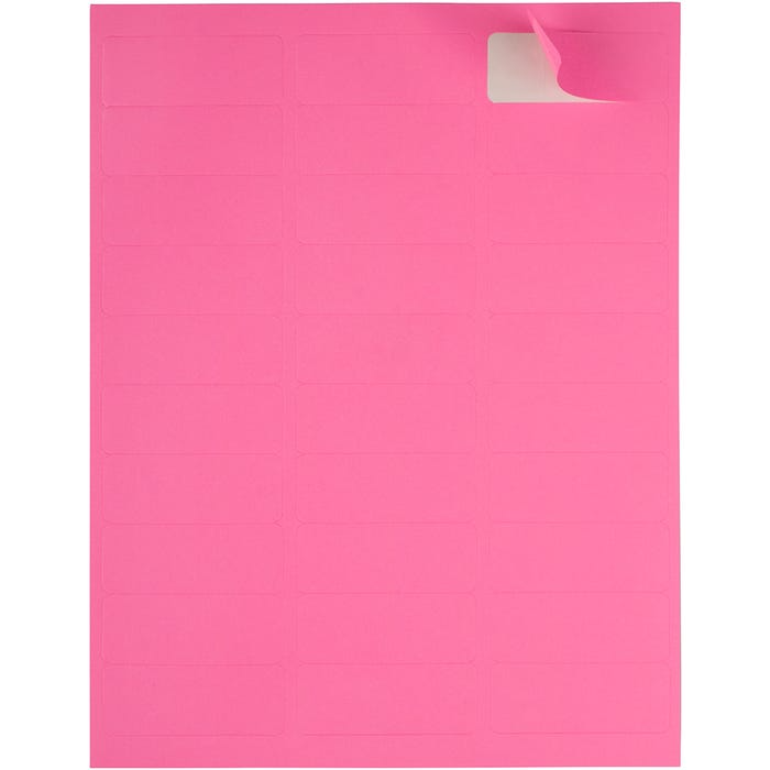 Assorted 1 x 2 5/8 Return Address Labels