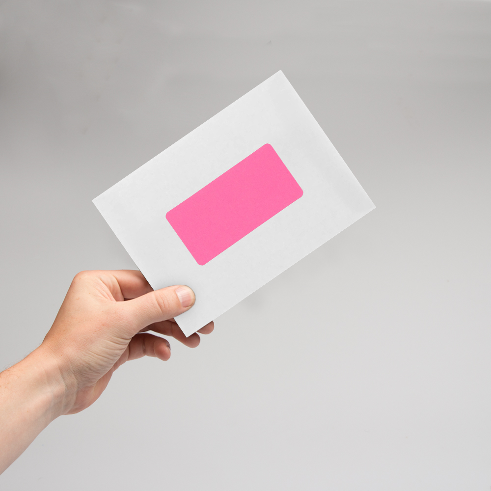 Ultra Pink 2 x 4 Address Labels