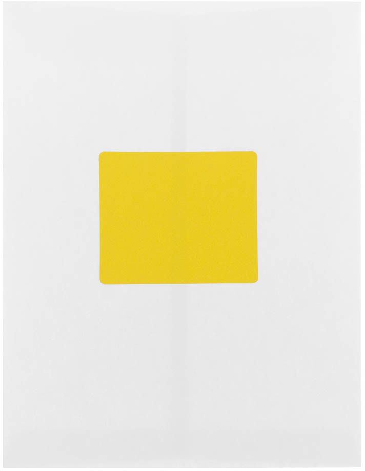 Yellow 3 1/3 x 4 Shipping Labels