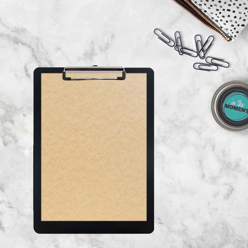 Black Aluminum 9 x 13 Clipboards