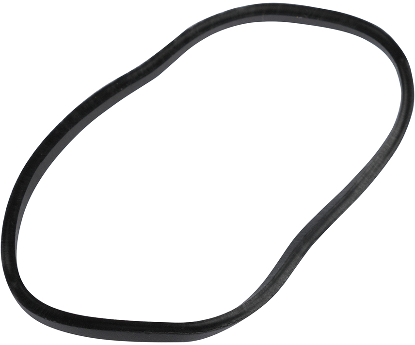 Black Size 16 Rubber Bands - 100 Pack