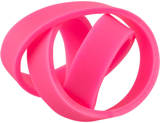 Pink Size 64 Rubber Bands - 100 Pack