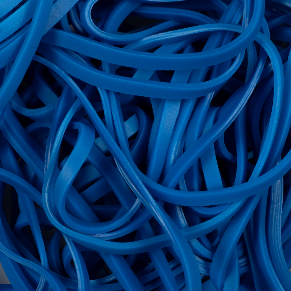 Blue Size 33 Rubber Bands - 100 Pack
