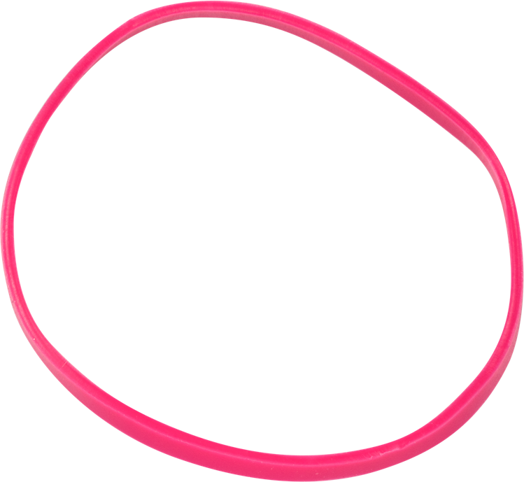 Pink Size 33 Rubber Bands - 100 Pack