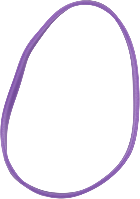 Purple Size 33 Rubber Bands - 100 Pack