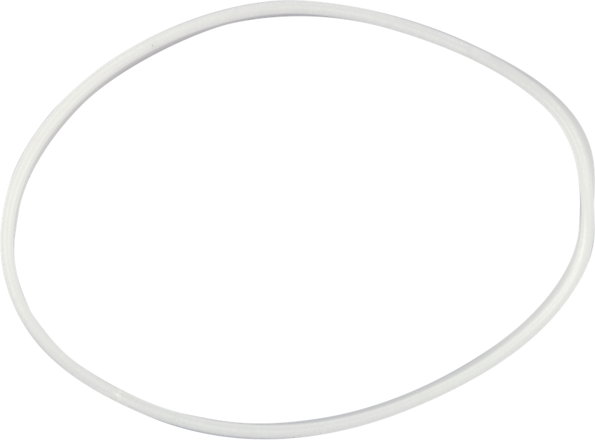 White Size 33 Rubber Bands - 100 Pack