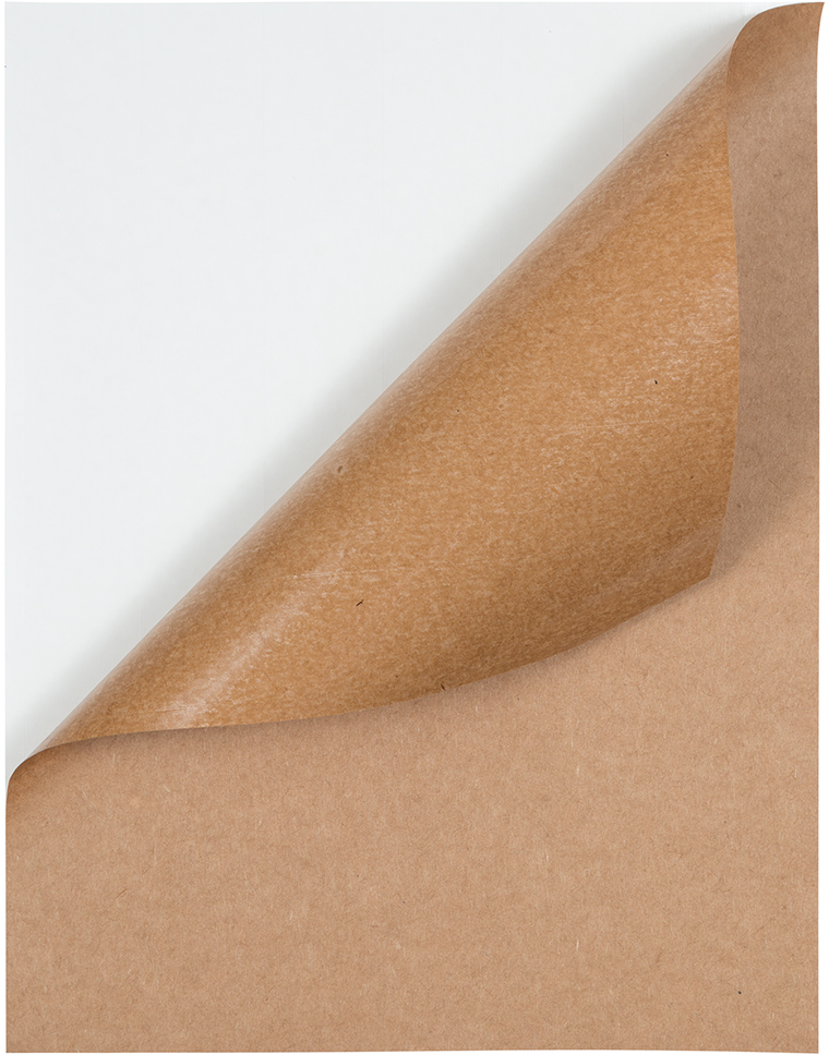Brown Kraft 8 1/2 x 11 Full Sheet Shipping Labels